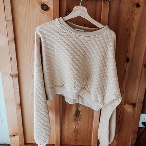 MISSGUIDED quilted sweater